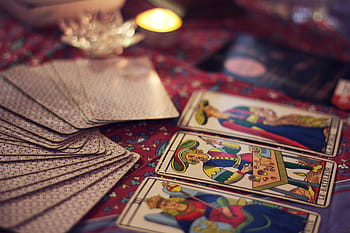 Painting with Tarot Cards and Uncovering Life Lessons